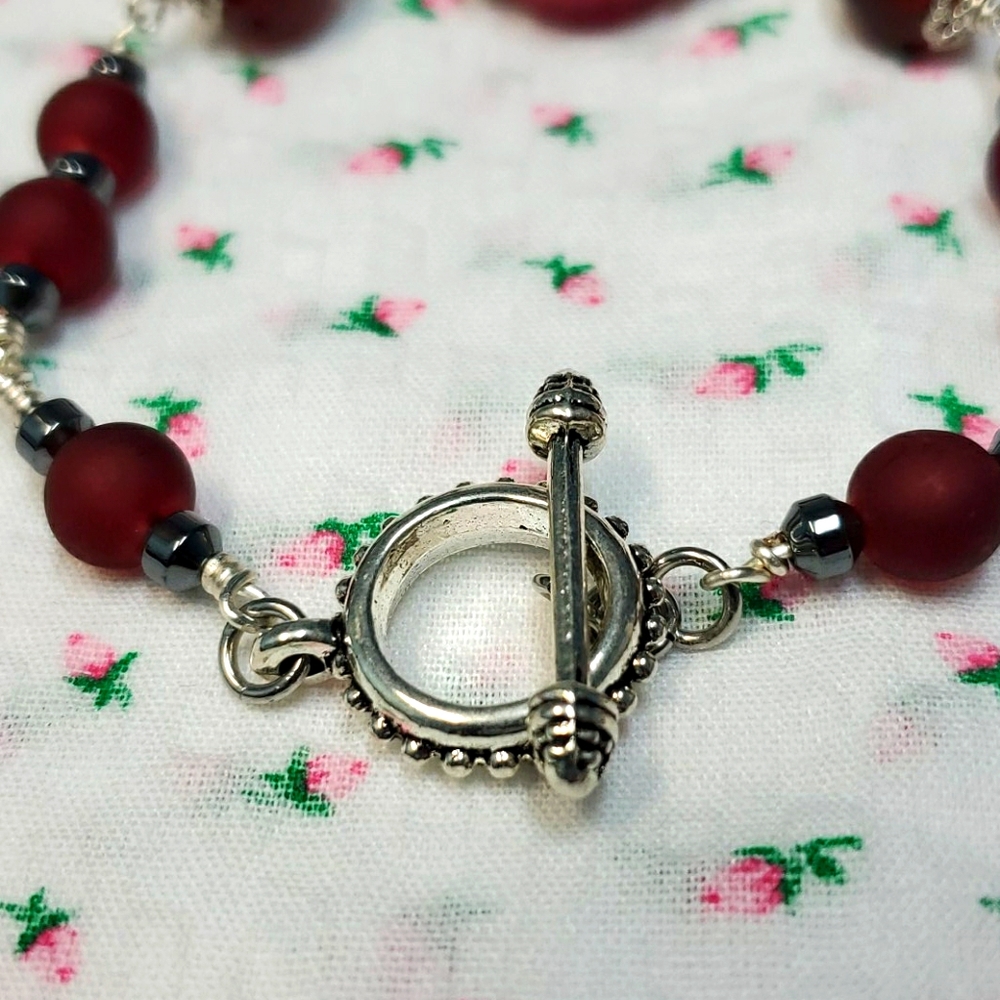 "PRICE DROP" Beautiful Toggle Bracelet! - Picture 2 of 4